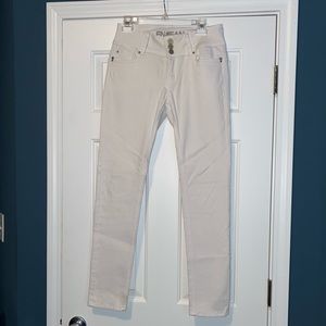 ENJEAN white denim jeans